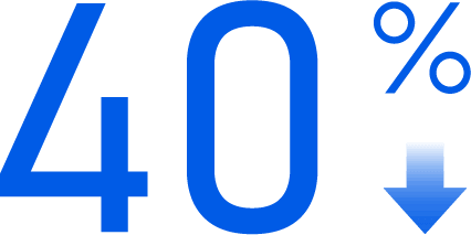 40%